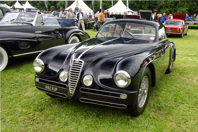 Обои картинки фото alfa romeo 6c villa d`este 1949, автомобили, выставки и уличные фото, история, ретро, автошоу, выставка