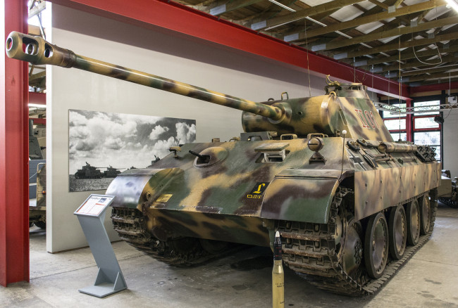 Обои картинки фото panther a, техника, военная техника, бронетехника, музей, вооружение