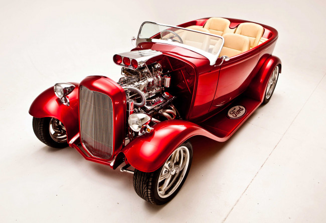 Обои картинки фото автомобили, custom classic car, ford