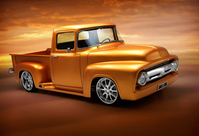 Обои картинки фото автомобили, custom pick-up, ford