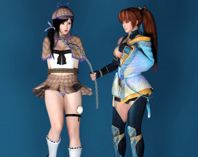 Картинка 3д+графика аниме+ anime взгляд девушки фон