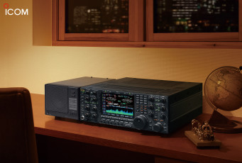 Картинка бренды -+другое icom радиостанция окно глобус стол