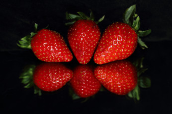 Картинка еда клубника +земляника клубничка