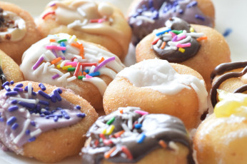 Картинка еда пирожные +кексы +печенье сладости крем пончики