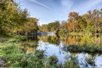 Картинка природа реки озера река лес