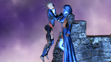 Картинка 3д+графика фантазия+ fantasy фон взгляд девушка