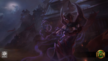 Картинка видео+игры heroes+of+newerth девушка moba the shroud circe veil heroes of newerth