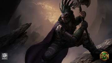 Картинка видео+игры heroes+of+newerth воин legionnaire kurgan heroes of newerth топор