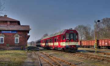 Картинка техника поезда железная дорога рельсы локомотив состав