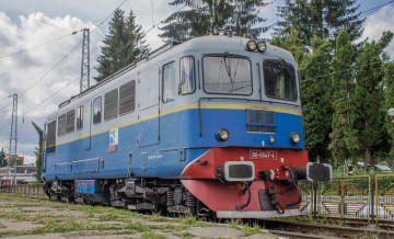 Картинка техника локомотивы состав рельсы локомотив дорога железная