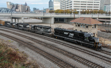 Картинка техника поезда железная дорога рельсы локомотив состав