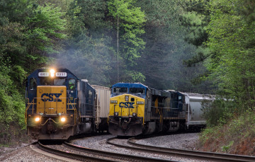 Картинка техника поезда железная дорога рельсы локомотив состав