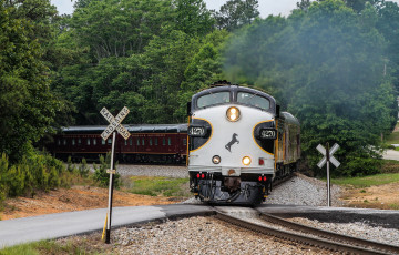 Картинка техника поезда железная дорога рельсы локомотив состав