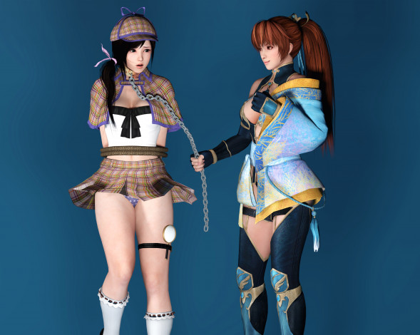 Обои картинки фото 3д графика, аниме , anime, взгляд, девушки, фон