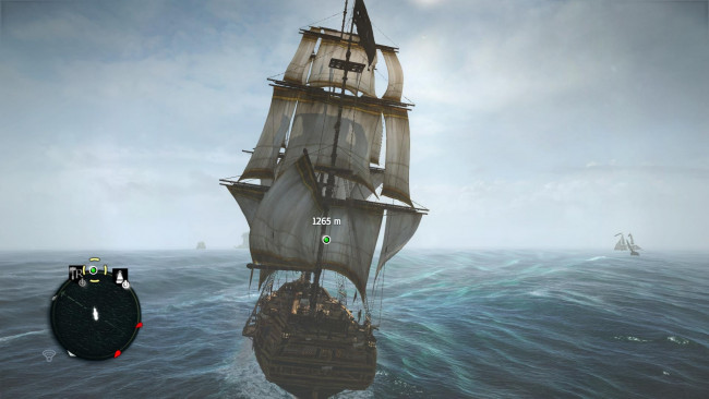 Обои картинки фото ac iv, видео игры, assassin`s creed iv,  black flag, black, flag, корабль, ac, iv