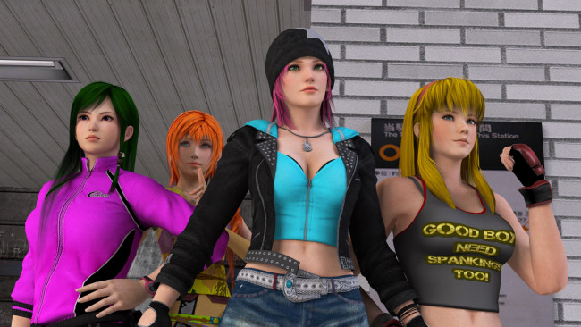 Обои картинки фото dead or alive 5, видео игры, взгляд, фон, девушки