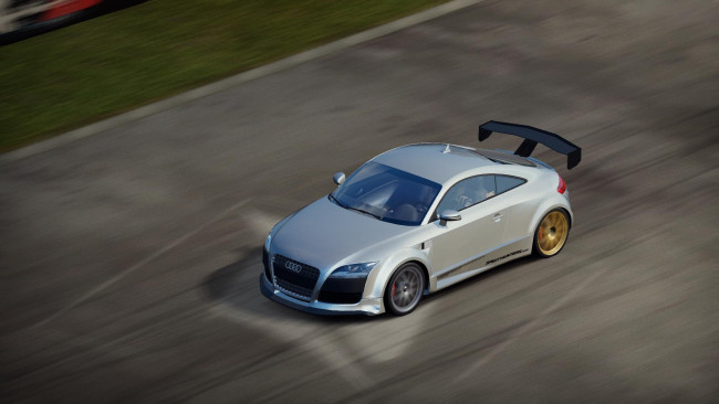 Обои картинки фото shift 2 audi tt, видео игры, need for speed,  shift 2 unleashed, shift, 2, audi, tt, гонка, скорость