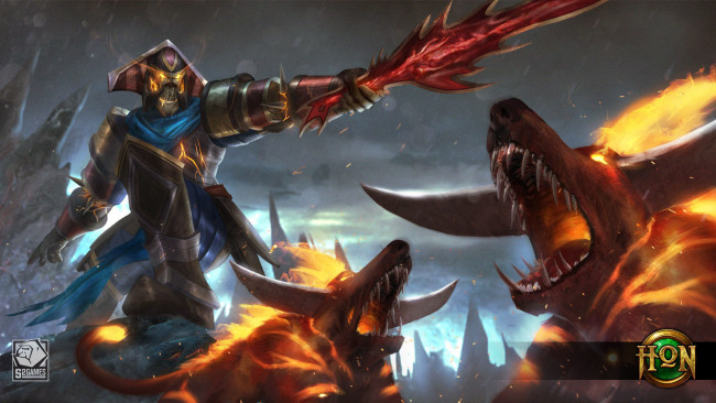 Обои картинки фото видео игры, heroes of newerth, art, hon, heroes, of, newerth, war, beast, shock, troop