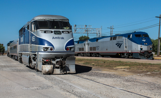 Обои картинки фото техника, поезда, железная, дорога, рельсы, локомотив, состав