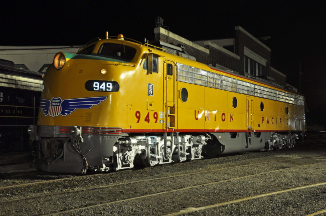 Обои картинки фото техника, локомотивы, локомотив, рельсы, дорога, железная