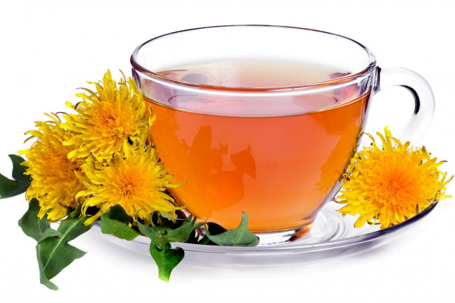 Обои картинки фото еда, напитки,  Чай, одуванчик