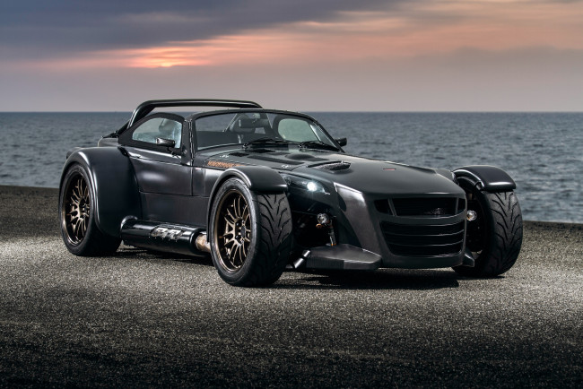 Обои картинки фото автомобили, donkervoort, d8, gto, bare, naked, carbon, 2015г, темный