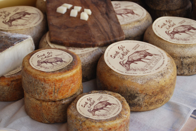 Обои картинки фото sant gil d`albi&, 243, еда, сырные изделия, сыр