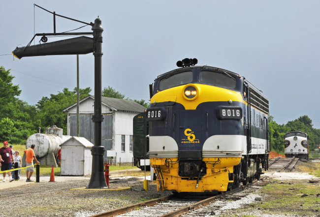 Обои картинки фото техника, локомотивы, железная, дорога, рельсы, локомотив