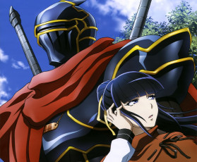 Картинка аниме overlord рыцарь девушка