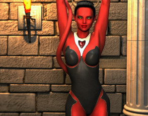 Картинка 3д+графика существа+ creatures фон взгляд кастаника