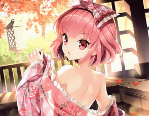 Картинка аниме furyou+michi+gang+road девушка