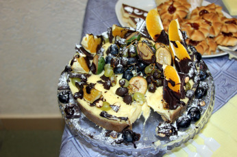 Картинка еда торты фруктовый