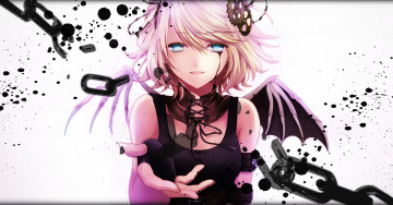 Картинка аниме vocaloid фон взгляд девушка