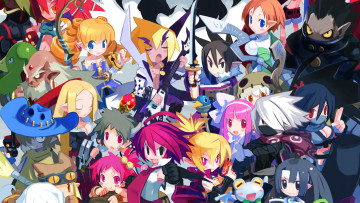 Картинка аниме netherworld+battle+chronicle +disgaea персонажи