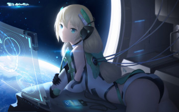 Картинка аниме оружие +техника +технологии expelled from paradise cangkong angela balzac