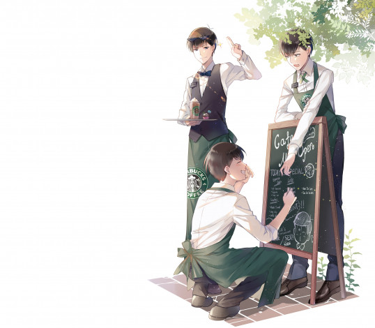 Обои картинки фото аниме, osomatsu-san