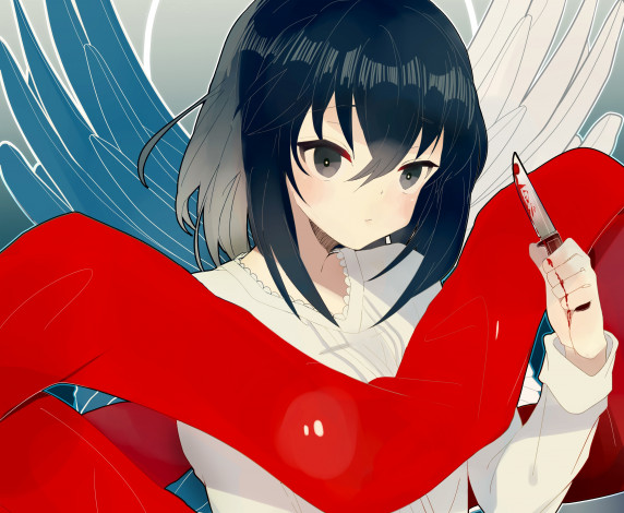 Обои картинки фото аниме, shingeki no kyojin, микаса