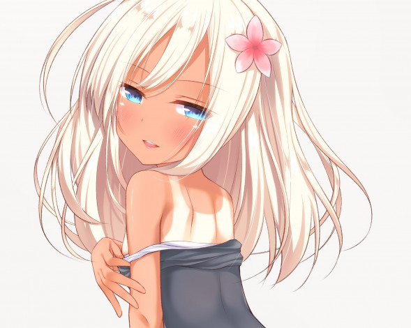 Обои картинки фото аниме, kantai collection, девочка