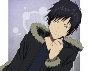 Картинка аниме durarara изая