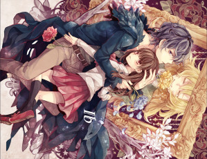 Картинка аниме ib иб двое