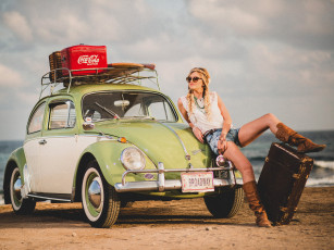 Картинка автомобили -авто+с+девушками vw