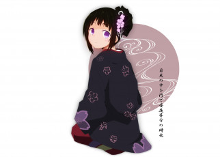 Картинка аниме hyouka девушка