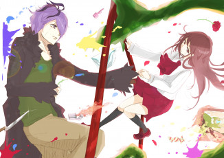 Картинка аниме ib двое иб