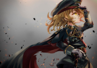Картинка аниме youjo+senki tanya degurechaff