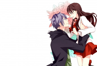 Картинка аниме ib иб двое