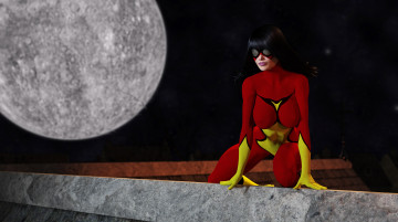 Картинка 3д+графика фантазия+ fantasy фон взгляд девушка