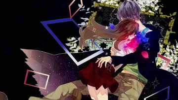 Картинка аниме ib двое иб