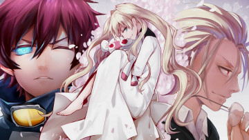 Картинка аниме kekkai+sensen персонажи