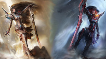 Картинка аниме kill+la+kill anime art kill la kiryuuin satsuki девушки matoi ryuuko