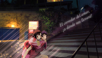 Картинка аниме nisekoi девушка фон взгляд